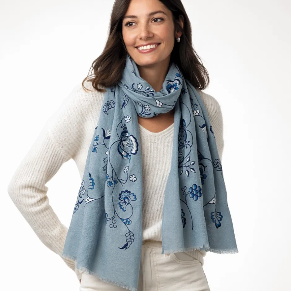 The Met Store Scarves & Wraps*American Vines Embroidered Shawl