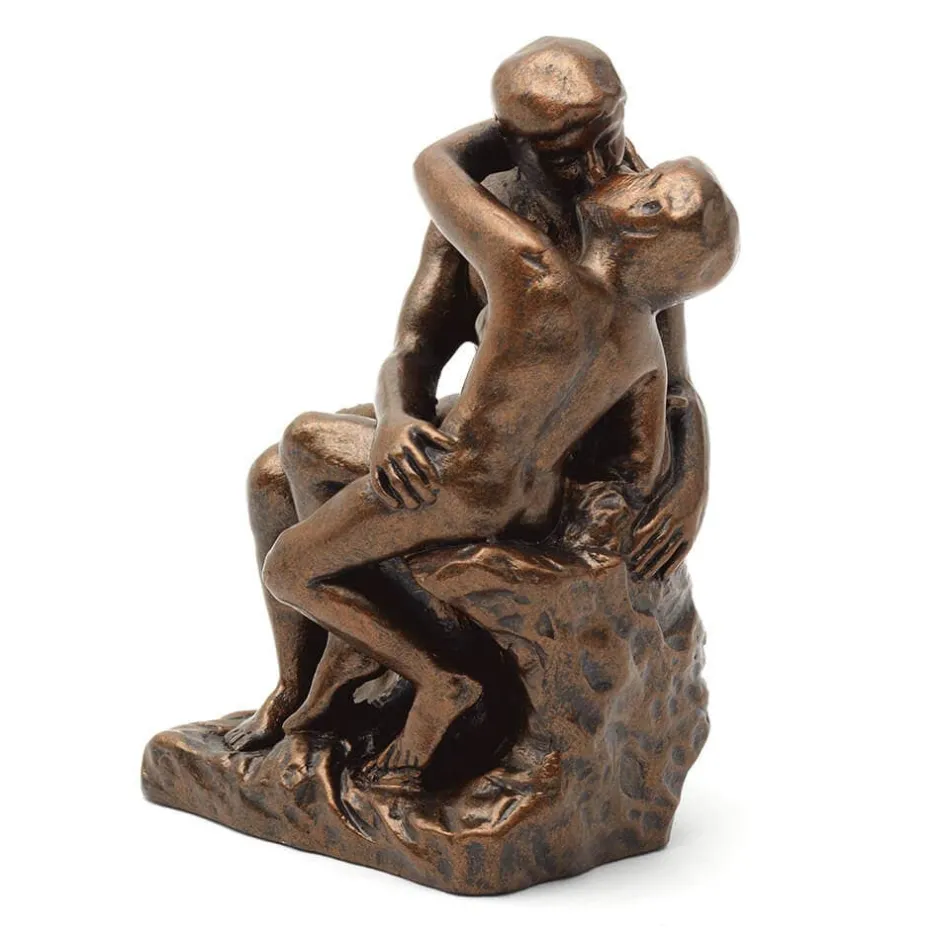 The Met Store Sculpture*Auguste Rodin: The Kiss Bronze-Toned Sculpture