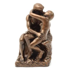 The Met Store Sculpture*Auguste Rodin: The Kiss Bronze-Toned Sculpture