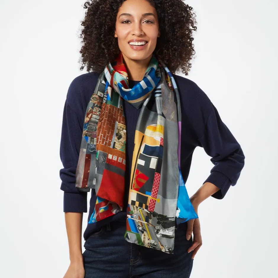 The Met Store Scarves & Wraps*Bearden The Block Oblong Silk Scarf