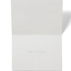 The Met Store Holiday Cards*Bentley: Snow Crystal Fine Holiday Cards with Lined Envelopes and Foil Seals