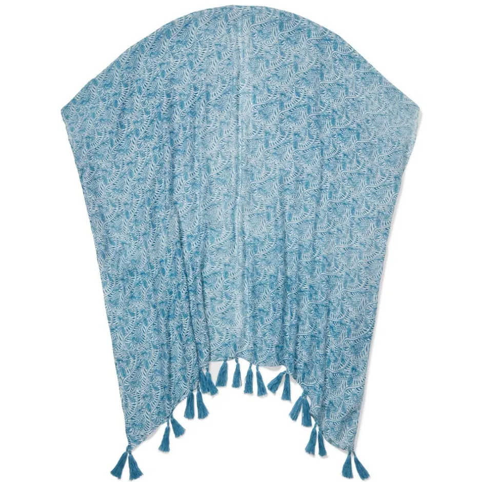 The Met Store Clothing*Blue & White Qing Floral Cover-Up