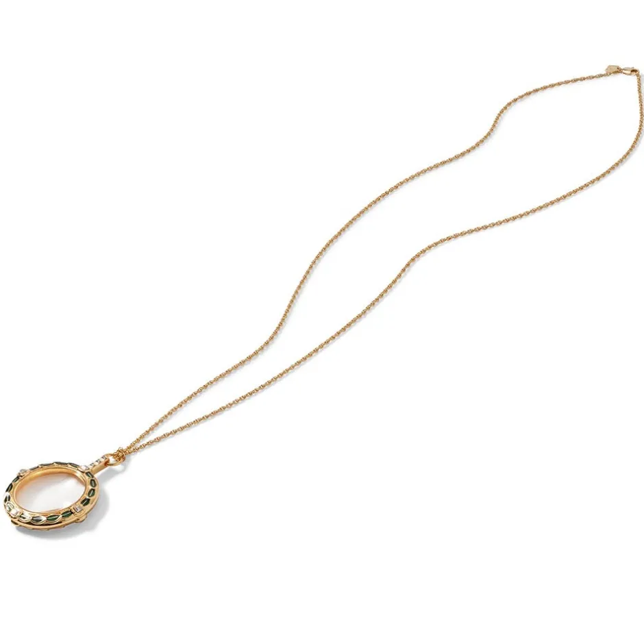 The Met Store Necklaces*Bohemian Dragon Magnifier Pendant Necklace