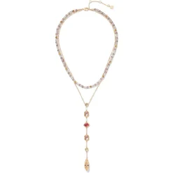The Met Store Necklaces*Cascading Gems Y-Necklace