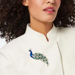 The Met Store Pins & Brooches*Chelsea Peacock Brooch
