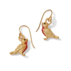 The Met Store Earrings*Chinese Bird Drop Earrings