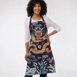 The Met Store Tableware*Chinese Dragon Rank Badge Apron