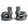 The Met Store Sculpture|Decorative Accents*Chinese Guardian Figure Bookends