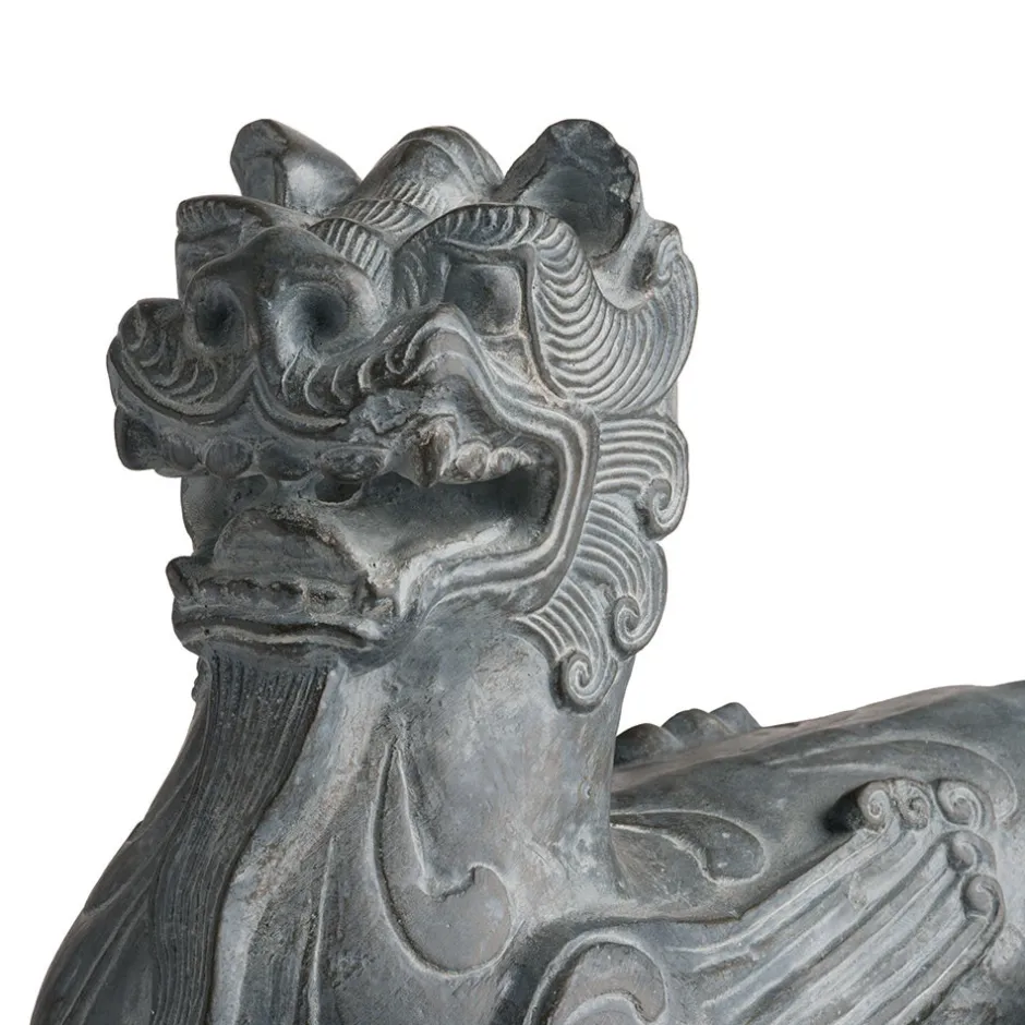 The Met Store Sculpture|Decorative Accents*Chinese Guardian Figure Bookends
