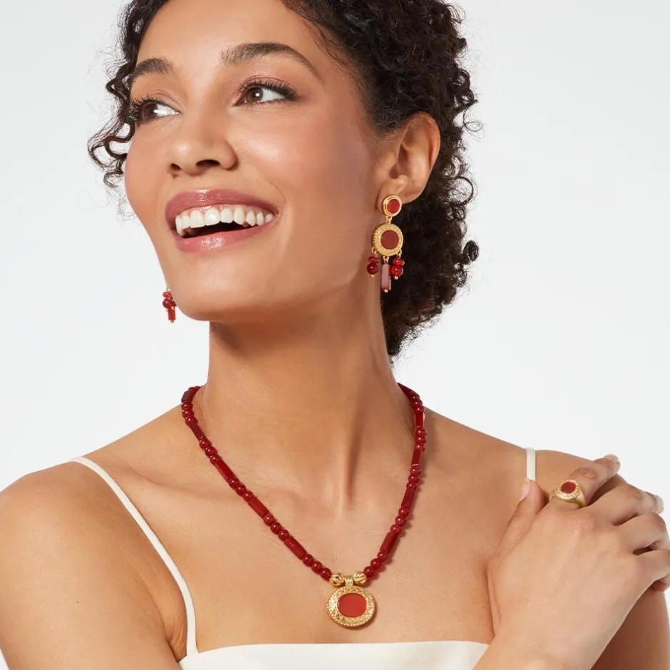 The Met Store Necklaces*Classical Carnelian Pendant Necklace
