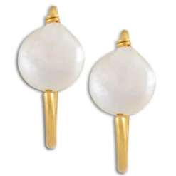 The Met Store Earrings*Coin Pearl Earrings