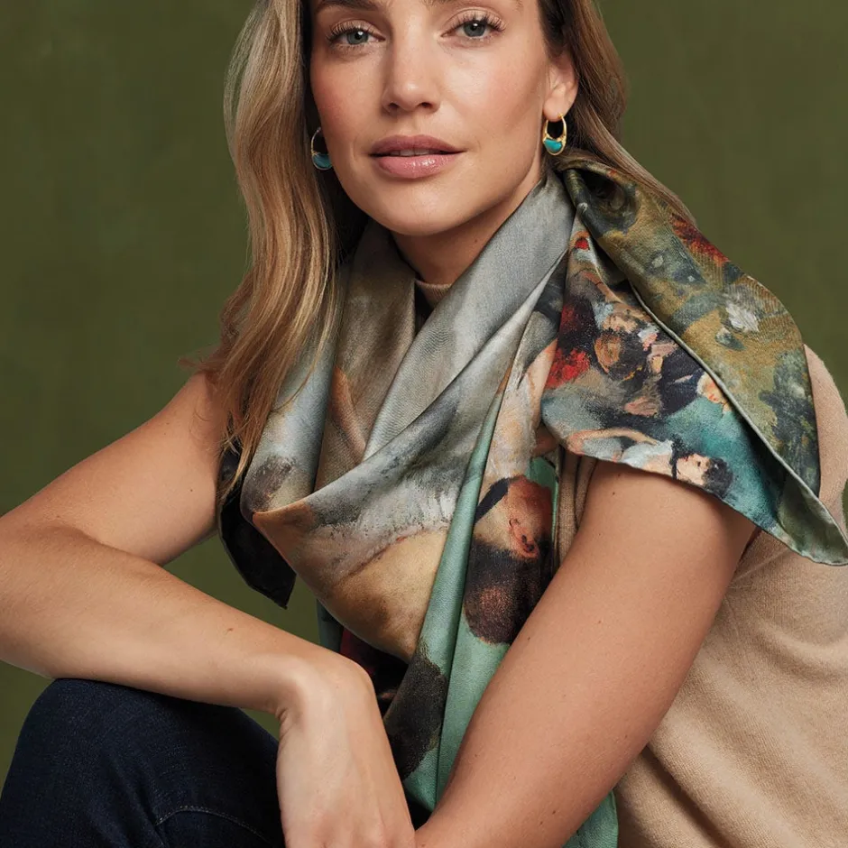 The Met Store Scarves & Wraps*Degas Impressions Double-Sided Square Silk Scarf