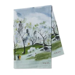 The Met Store Decorative Accents*Dehn Spring in Central Park Tea Towel