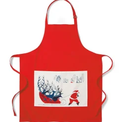 The Met Store Tableware*Earle Santa and Deer Apron with Pocket