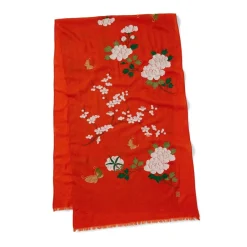 The Met Store Scarves & Wraps*Edo Blossoms and Butterflies Embroidered Shawl