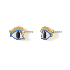 The Met Store Earrings*Egyptian Eye Stud Earrings