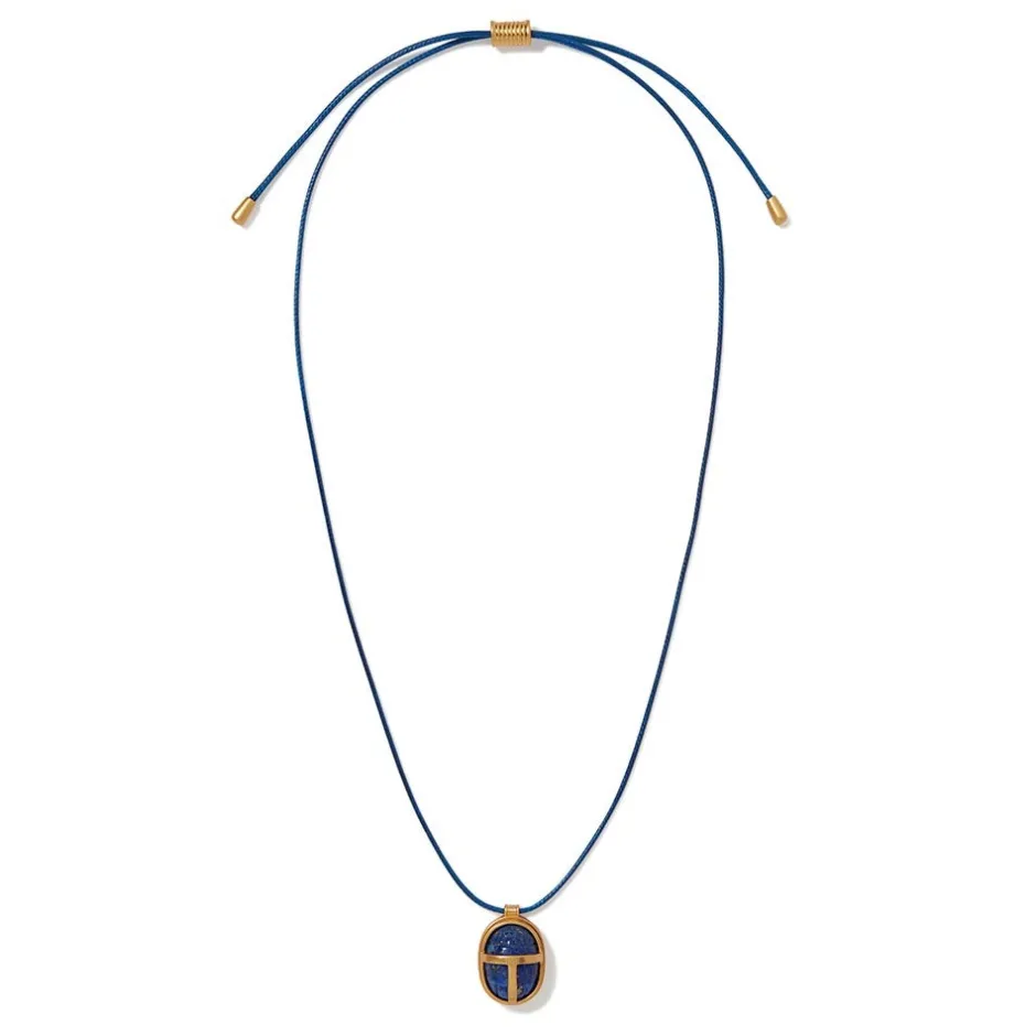 The Met Store Necklaces*Egyptian Heart Scarab Pendant Necklace