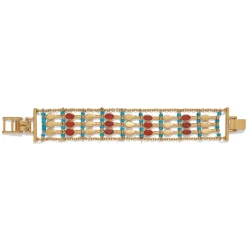 The Met Store Bracelets*Egyptian Nefer Amulet Ladder Bracelet