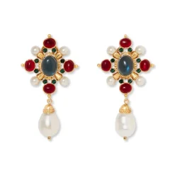 The Met Store Earrings*Ellen Jeweled Earrings