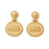 The Met Store Earrings*Etruscan Lion Drop Earrings
