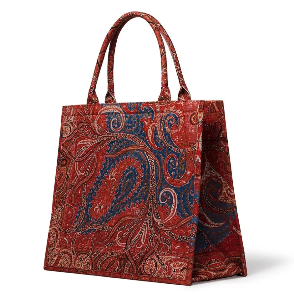 The Met Store Bags*Four Seasons Paisley Oversize Structured Tote