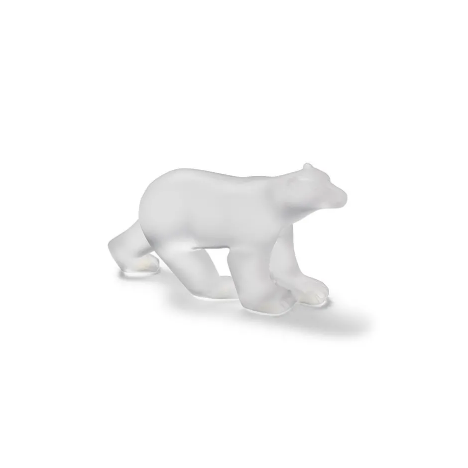 The Met Store Sculpture*François Pompon: Polar Bear Small Clear Sculpture