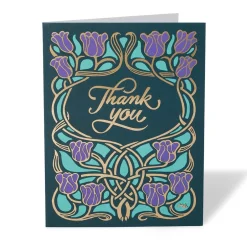 The Met Store Notecards & Correspondence*Gilded Book Covers Thank-You Cards