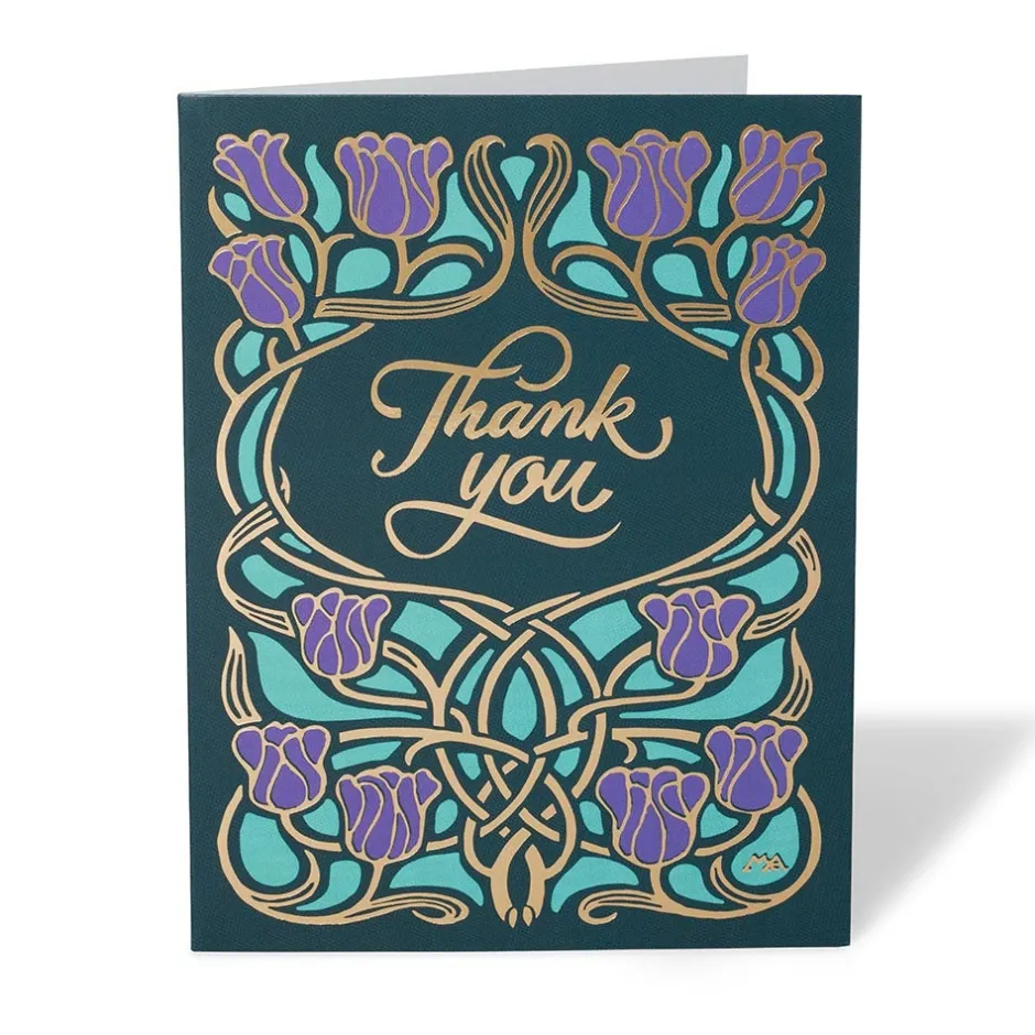 The Met Store Notecards & Correspondence*Gilded Book Covers Thank-You Cards