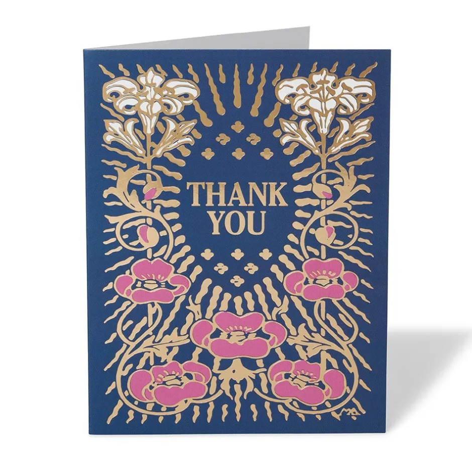 The Met Store Notecards & Correspondence*Gilded Book Covers Thank-You Cards