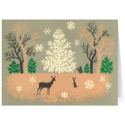 The Met Store Holiday Cards*Gordon: Deer and Rabbit Holiday Cards