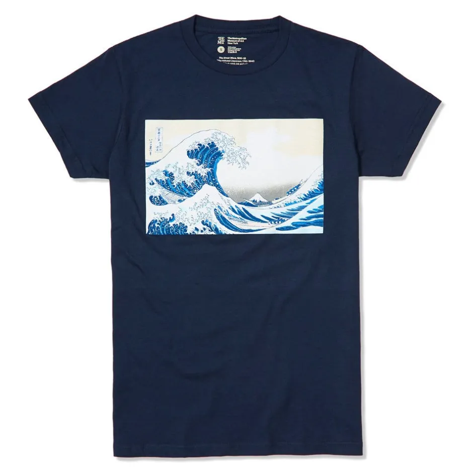 The Met Store Clothing*Hokusai Great Wave Tee White