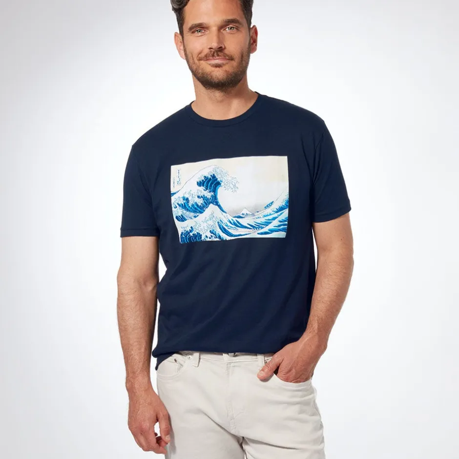 The Met Store Clothing*Hokusai Great Wave Tee White