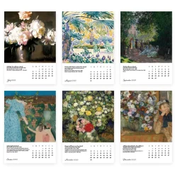 The Met Store Calendars*Impressionism Gardens Plexiglass Calendar Refill 2025