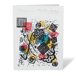 The Met Store Notecards & Correspondence*Kandinsky Small Worlds Happy Birthday Cards