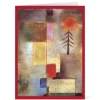 The Met Store Holiday Cards*Klee: Little Painting with Pine Tree Holiday Cards