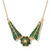 The Met Store Necklaces*Lotus Pagoda Plique-à-Jour Pendant Necklace