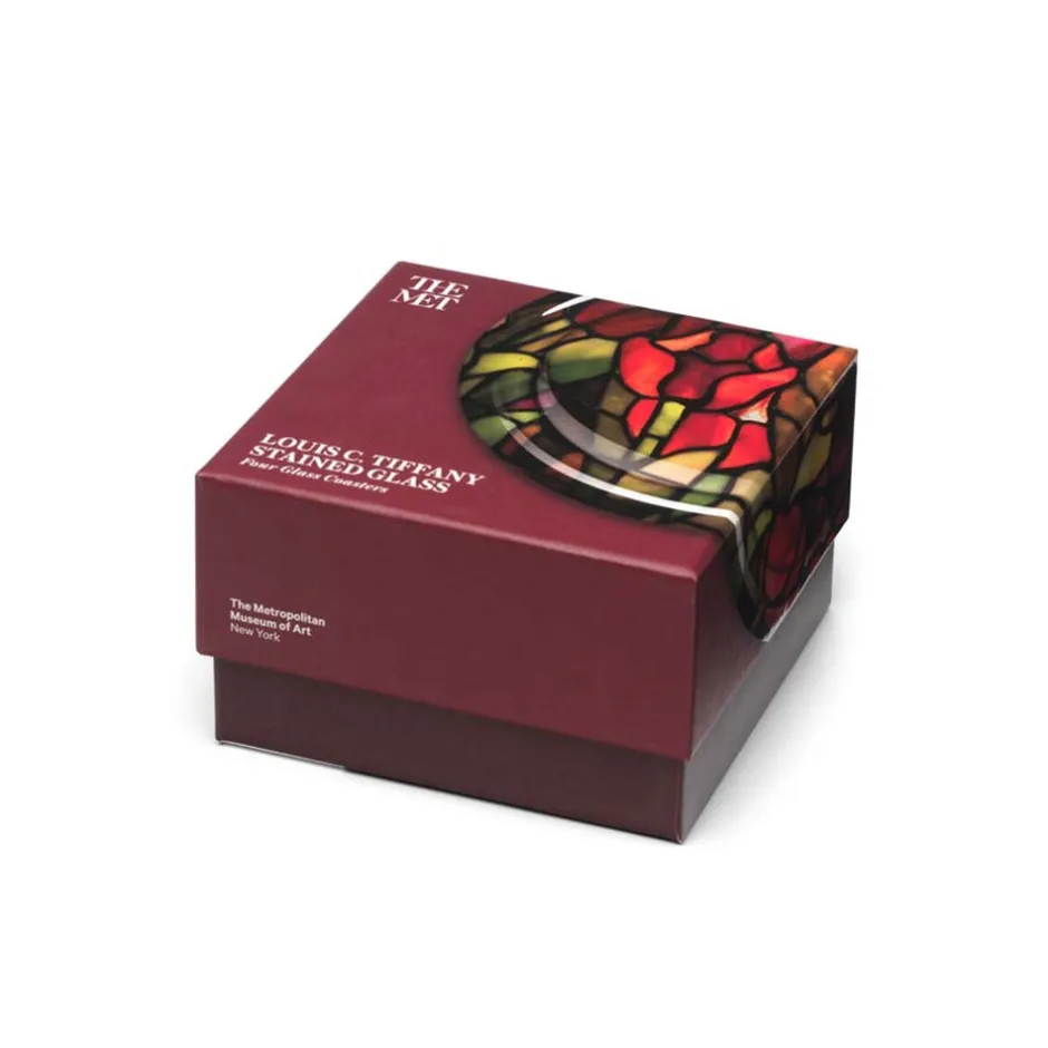 The Met Store Tableware*Louis C. Tiffany Stained-Glass Coasters