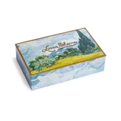 The Met Store Tableware*Louis Sherry Van Gogh Wheat Field with Cypresses 12-Piece Chocolate Tin