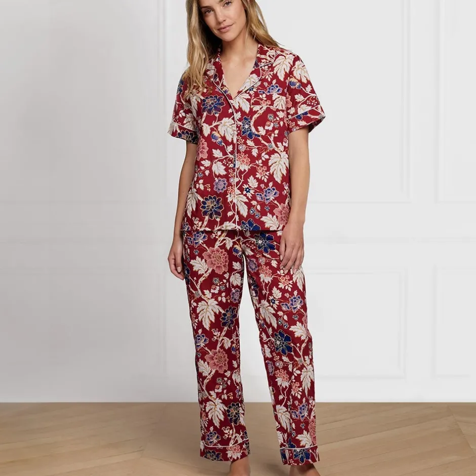 The Met Store Clothing*Lyon Floral Cotton Women's Pajamas