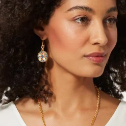 The Met Store Earrings*Medieval Byzantine Drop Earrings