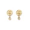 The Met Store Earrings*Mediterranean Coin Stud Earrings