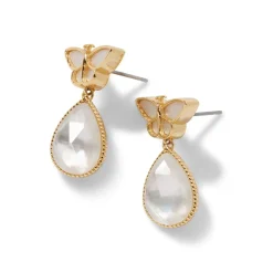 The Met Store Earrings*Meiji Butterfly Drop Earrings