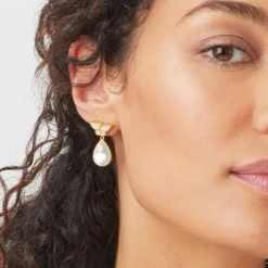 The Met Store Earrings*Meiji Butterfly Drop Earrings