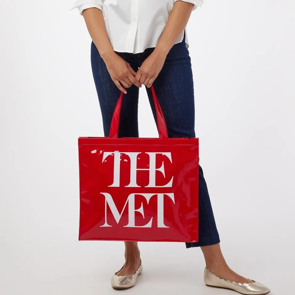 The Met Store Bags*Met Logo Vinyl Tote