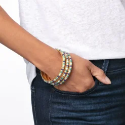 The Met Store Bracelets*Middle Kingdom Cylindrical Bead Bangles