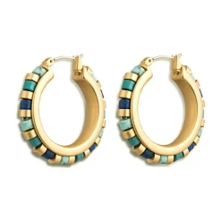 The Met Store Earrings*Middle Kingdom Cylindrical Bead Earrings