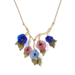 The Met Store Necklaces*Morning Glories Bib Necklace