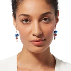 The Met Store Earrings*Morning Glories Drop Earrings