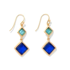 The Met Store Earrings*Mosaic Column Drop Earrings