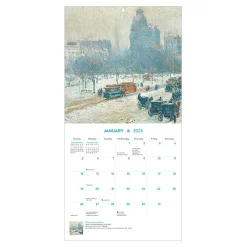 The Met Store Calendars*New York in Art Mini Wall Calendar 2025